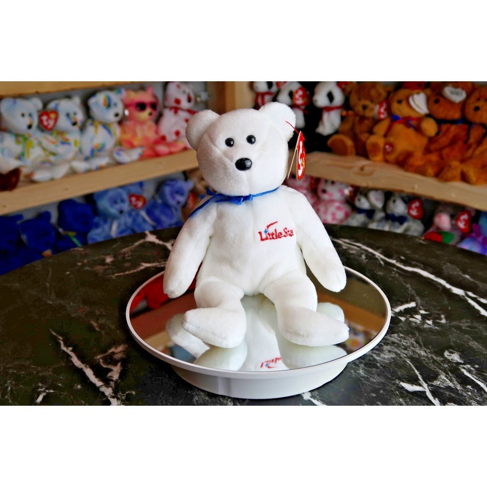 TY Beanie Baby - Little Star the Helping Childrens Bear | Tush Tag Wear | Rare